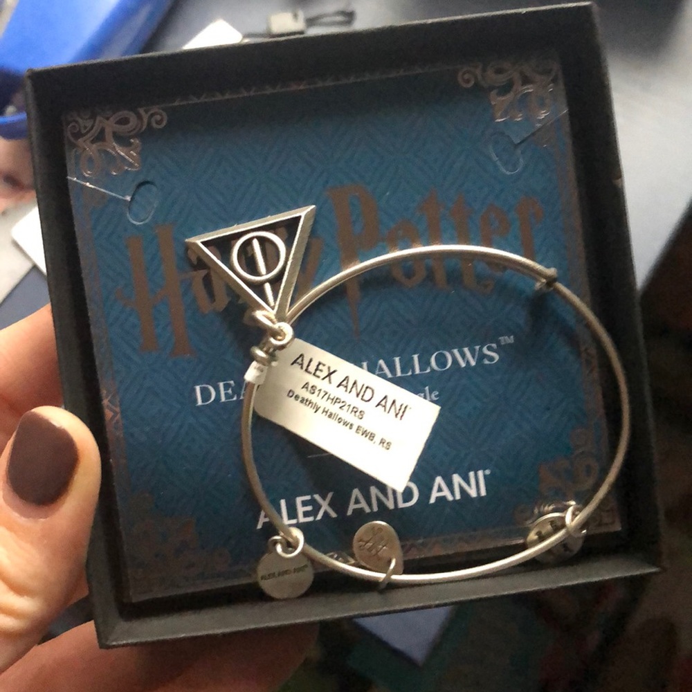 NWT ALEX AND ANI Deathly Hallows bracelet